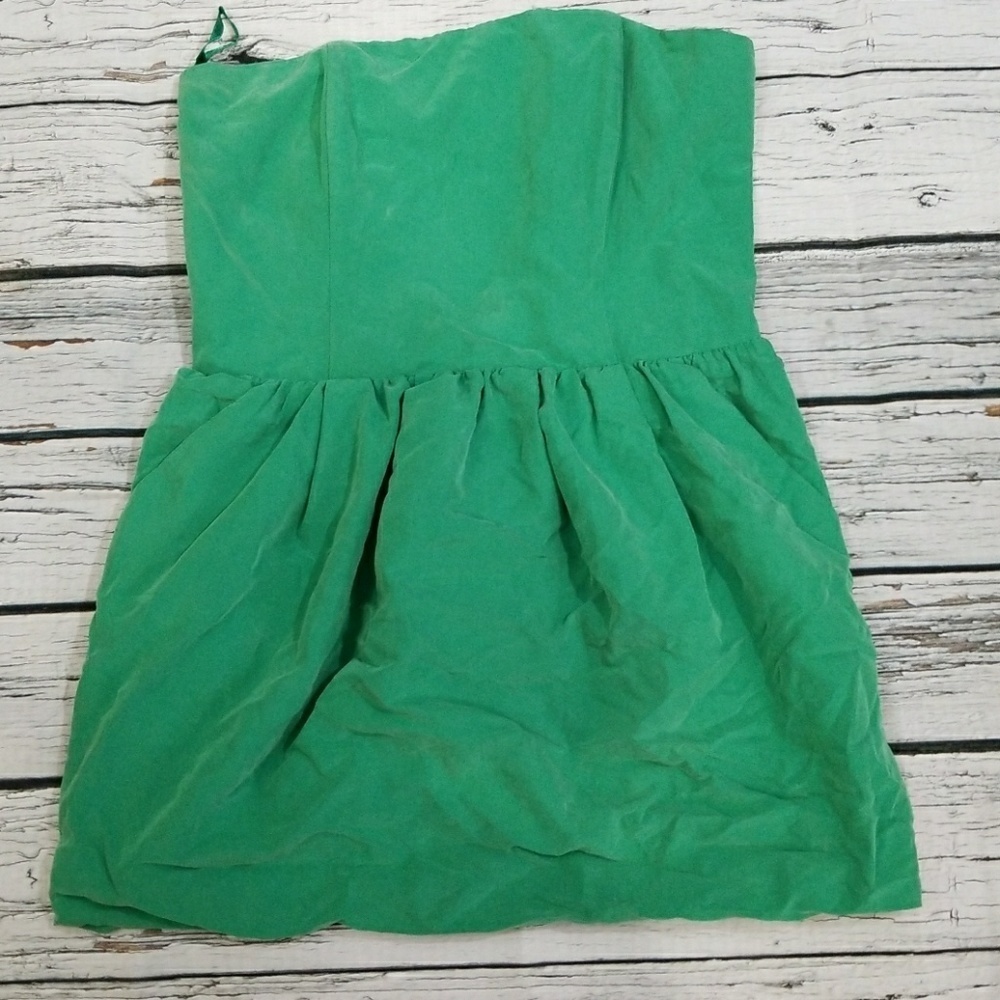 Rachel Roy strapless mini dress fit flare dress 12 - Picture 4 of 6